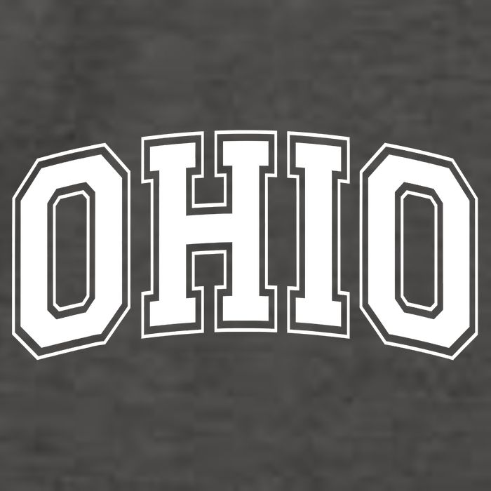 Ohio State OH USA Varsity Style White Font Vector Backpack