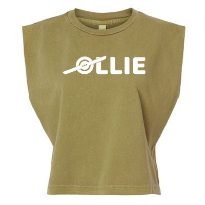 Ollie Skateboard One Wheel Electric Owner Skateboarding Gift Garment-Dyed Women's Muscle Tee