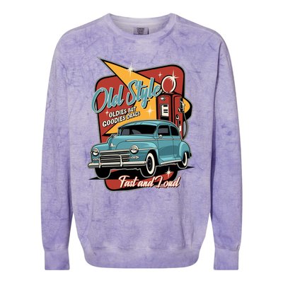 Old Style Colorblast Crewneck Sweatshirt