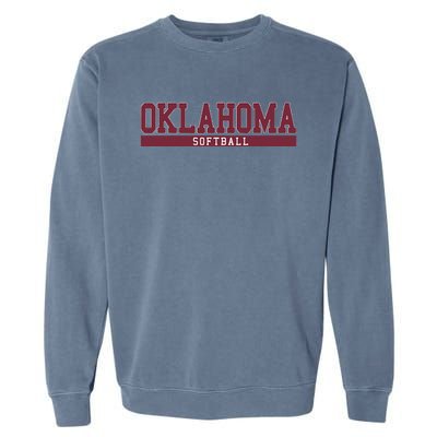 Oklahoma Softball Garment-Dyed Sweatshirt