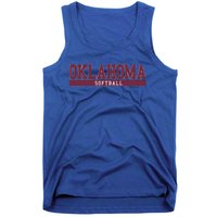 Oklahoma Softball Tank Top