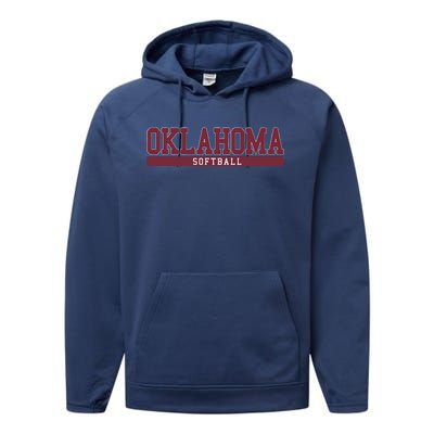 Oklahoma Softball Performance Fleece Hoodie