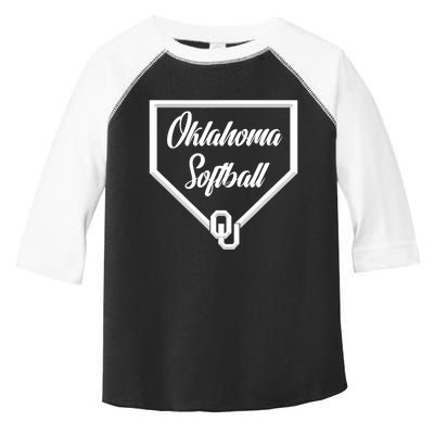 Oklahoma Softball Toddler Fine Jersey T-Shirt