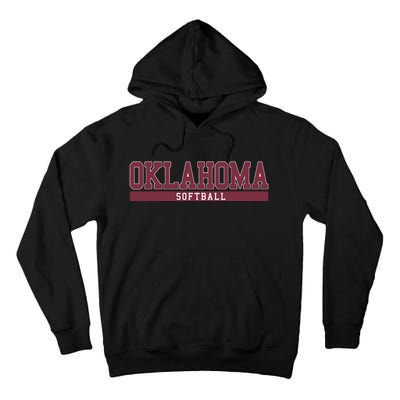 Oklahoma Softball Tall Hoodie