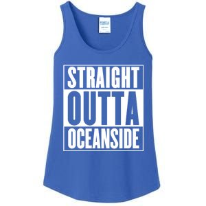 Oceanside Straight Outta Oceanside Gift Ladies Essential Tank