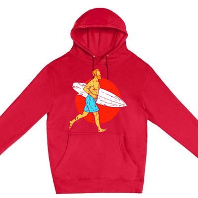 Ocean Surfing Premium Pullover Hoodie