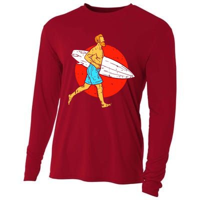 Ocean Surfing Cooling Performance Long Sleeve Crew