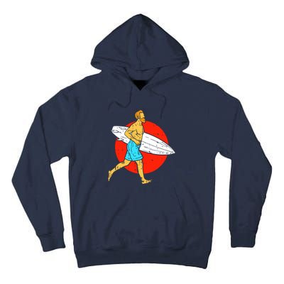 Ocean Surfing Tall Hoodie