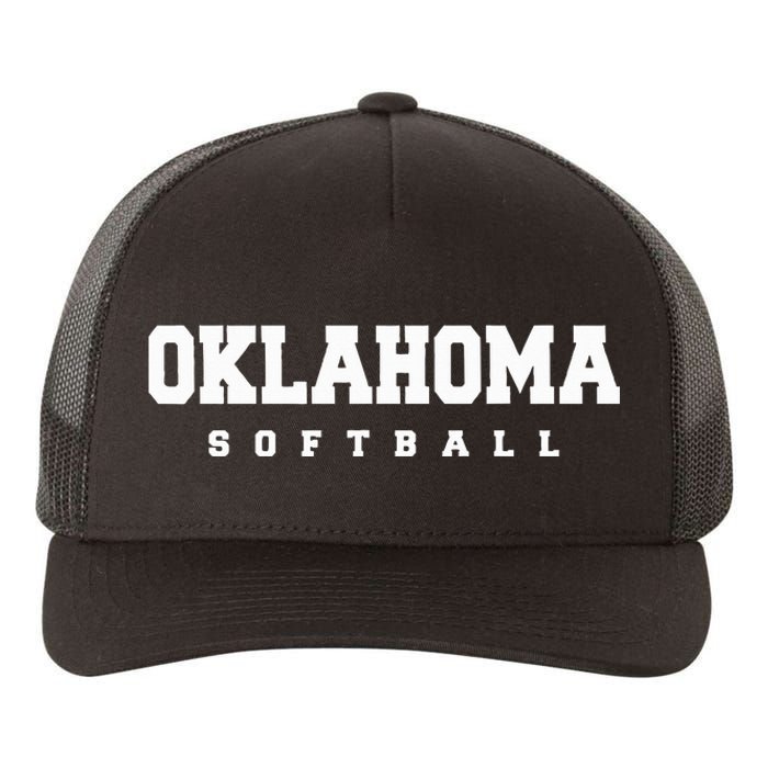 Oklahoma Softball Yupoong Adult 5-Panel Trucker Hat