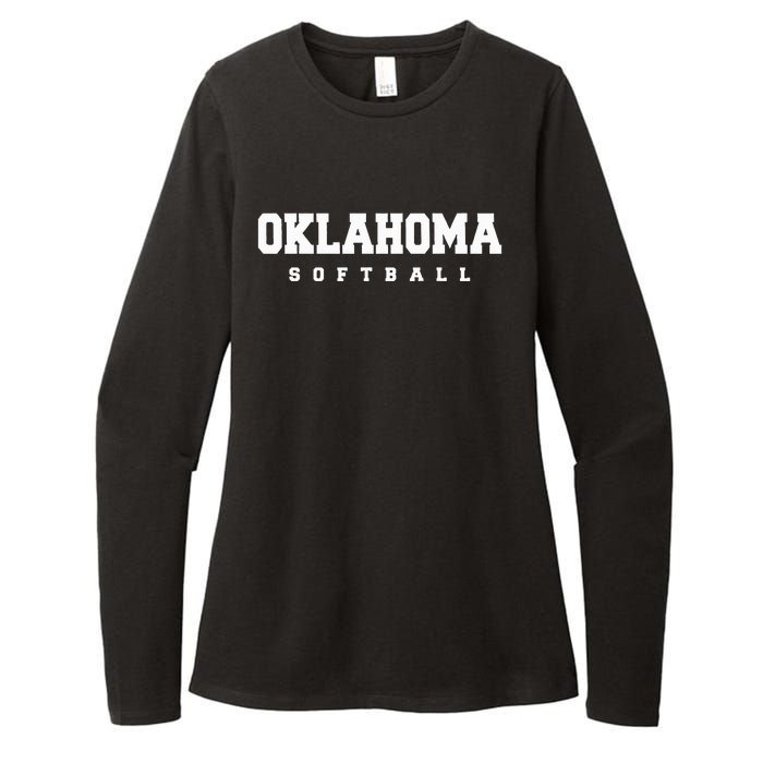 Oklahoma Softball Womens CVC Long Sleeve Shirt