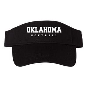 Oklahoma Softball Valucap Bio-Washed Visor