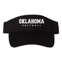 Oklahoma Softball Valucap Bio-Washed Visor