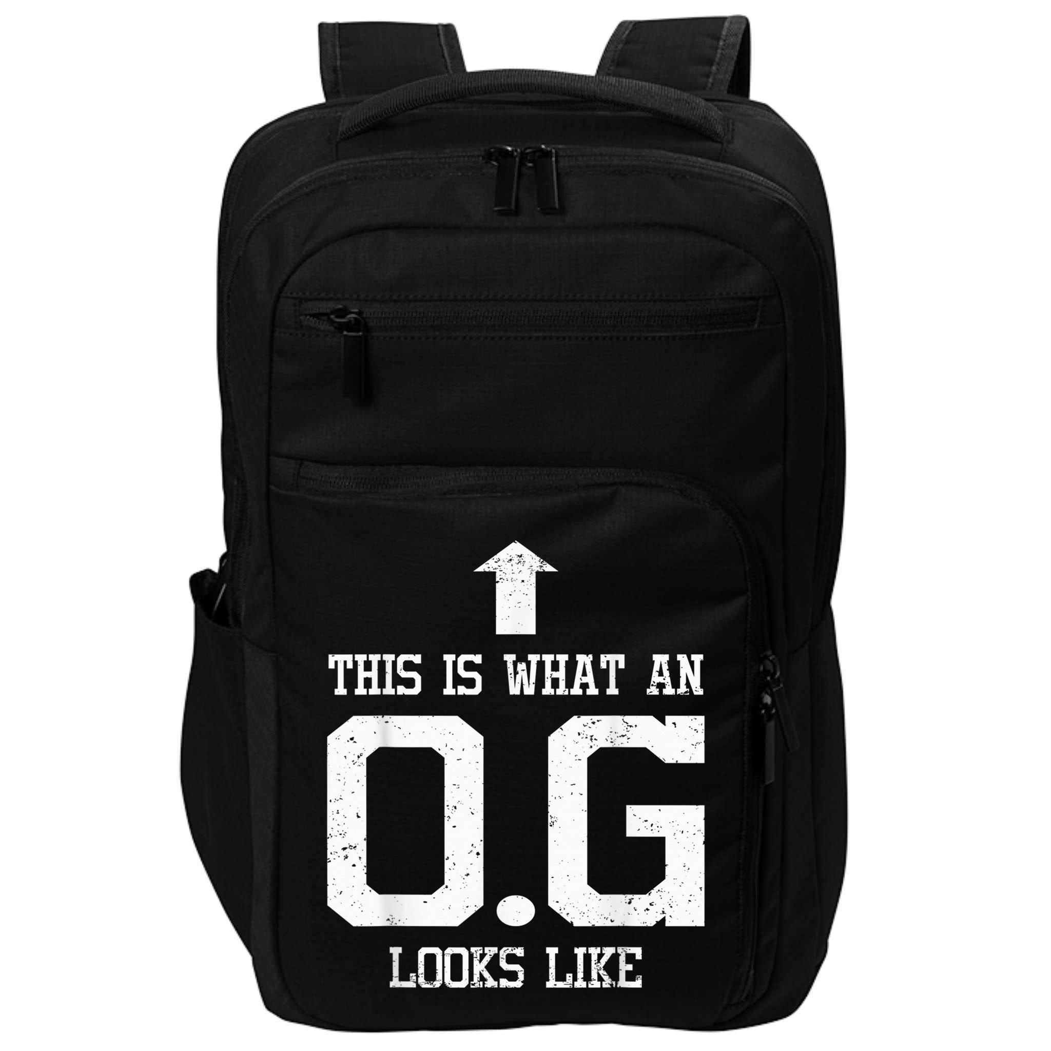 OG Shirt Original Gangster Tshirt Gift For Dad Grandpa Uncle Impact Tech Backpack