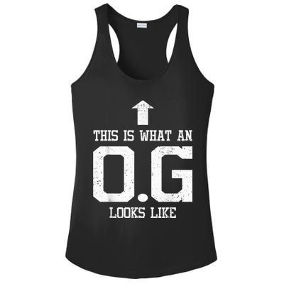 OG Shirt Original Gangster Tshirt Gift For Dad Grandpa Uncle Ladies PosiCharge Competitor Racerback Tank