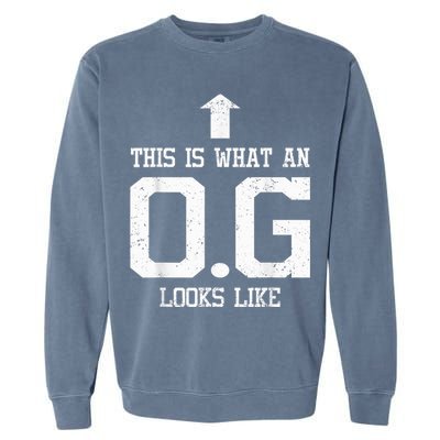 OG Shirt Original Gangster Tshirt Gift For Dad Grandpa Uncle Garment-Dyed Sweatshirt