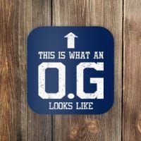 OG Shirt Original Gangster Tshirt Gift For Dad Grandpa Uncle Coaster