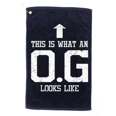 OG Shirt Original Gangster Tshirt Gift For Dad Grandpa Uncle Golf Towel