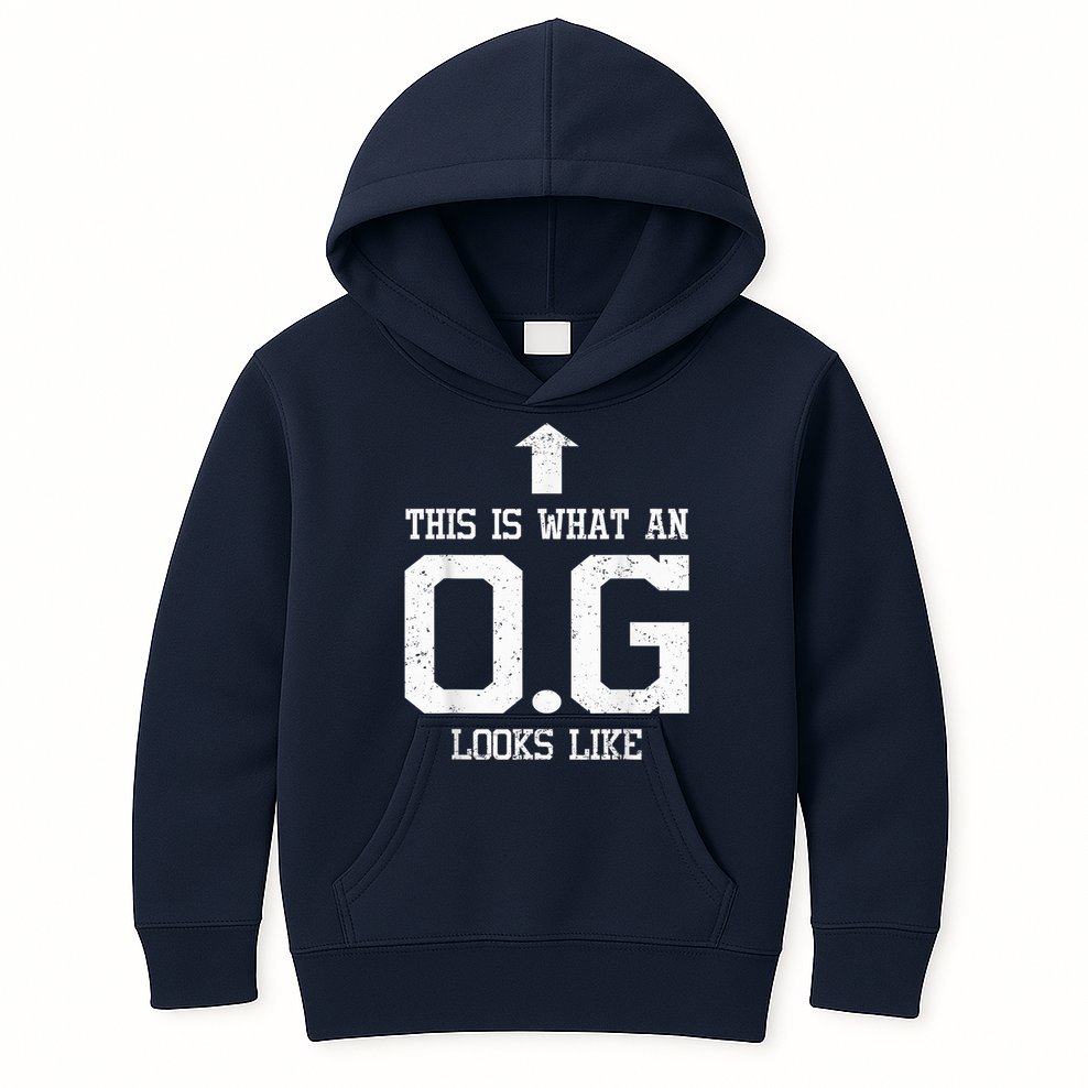 OG Shirt Original Gangster Tshirt Gift For Dad Grandpa Uncle Kids Hoodie