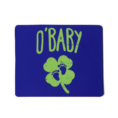 O St Patricks Day Pregancy Announcet Gift Mom Gift Mousepad