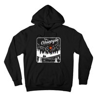 Ohiopyle State Park Pennsylvania Modern Cool Pn Hoodie