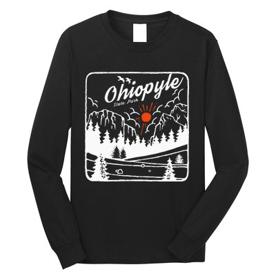 Ohiopyle State Park Pennsylvania Modern Cool Pn Long Sleeve Shirt