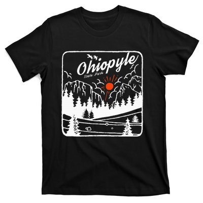 Ohiopyle State Park Pennsylvania Modern Cool Pn T-Shirt