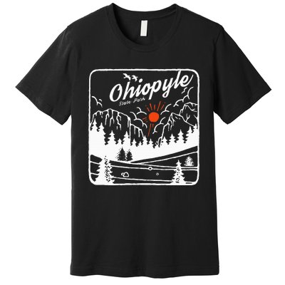 Ohiopyle State Park Pennsylvania Modern Cool Pn Premium T-Shirt