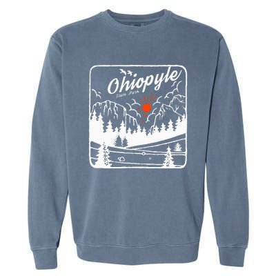 Ohiopyle State Park Pennsylvania Modern Cool Pn Garment-Dyed Sweatshirt