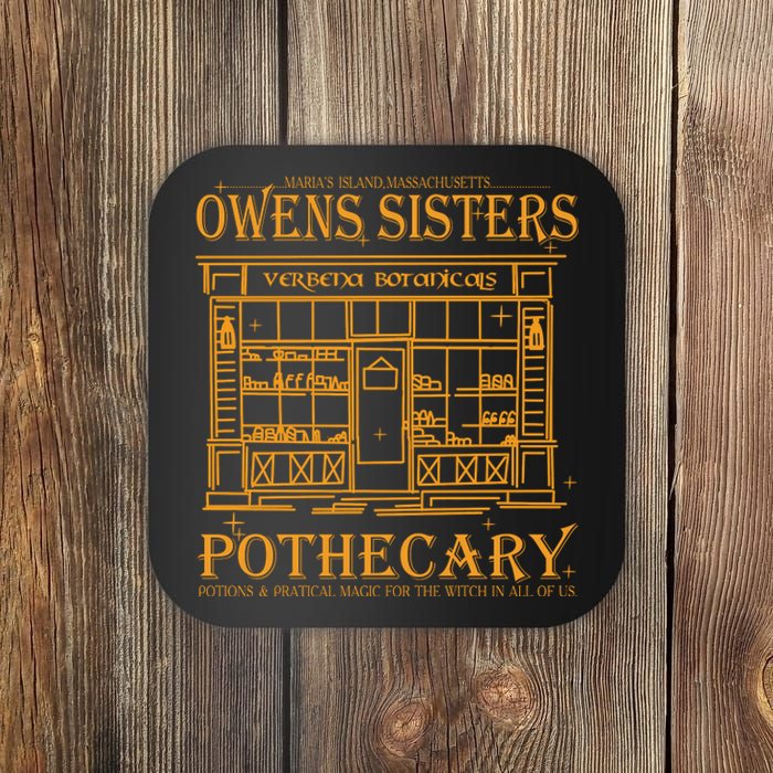 Owens Sisters Pothecary Potions & Magic For The Witch Ow#Ens Sisters W Coaster