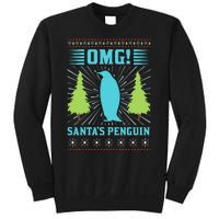 Omg Santa's Penguin Sweatshirt