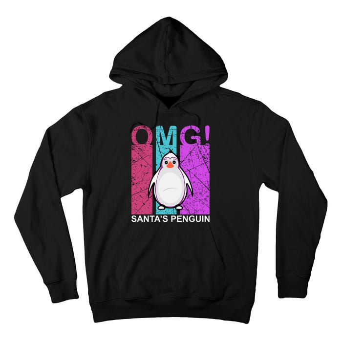 Omg Santa's Penguin Tall Hoodie