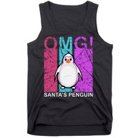 Omg Santa's Penguin Tank Top