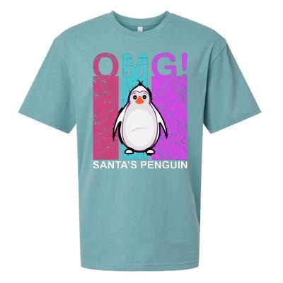 Omg Santa's Penguin Sueded Cloud Jersey T-Shirt