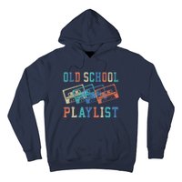 Old School Playlist Rock Cassette Tape Music Old School Band Hoodie