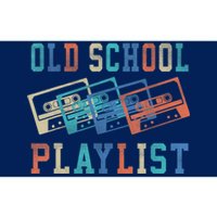 Old School Playlist Rock Cassette Tape Music Old School Band Bumper Sticker