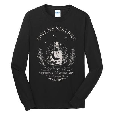 Owens Sisters Practical Magic Halloween Apothecary Premium Tall Long Sleeve T-Shirt