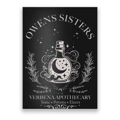 Owens Sisters Practical Magic Halloween Apothecary Premium Poster