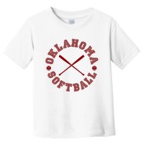 Oklahoma Softball Roundel Toddler T-Shirt