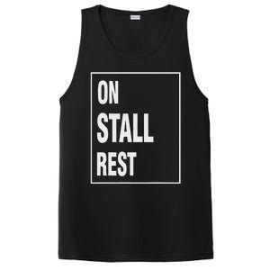 One Stall Rest Funny Quote With Square Frame Shopping. PosiCharge Competitor Tank