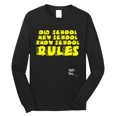 Old School Rap Hip Hop 2000S New School Know School Nas Long Sleeve Shirt