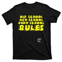 Old School Rap Hip Hop 2000S New School Know School Nas T-Shirt