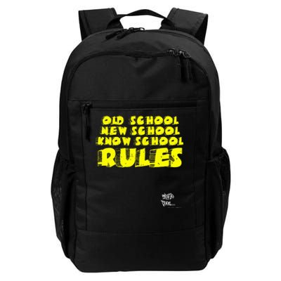 Old School Rap Hip Hop 2000S New School Know School Nas Daily Commute Backpack