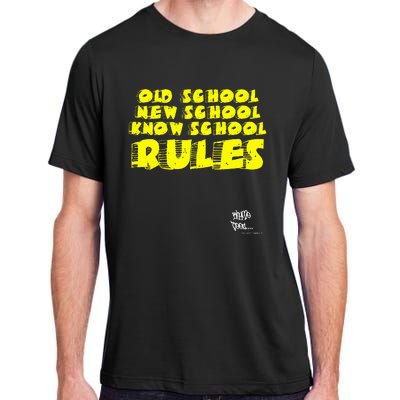 Old School Rap Hip Hop 2000S New School Know School Nas Adult ChromaSoft Performance T-Shirt