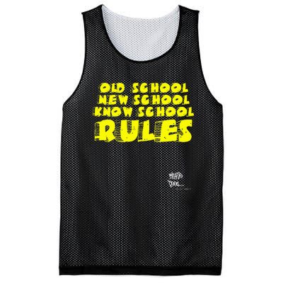 Old School Rap Hip Hop 2000S New School Know School Nas Mesh Reversible Basketball Jersey Tank