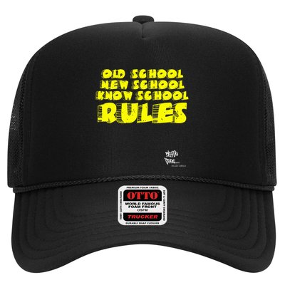 Old School Rap Hip Hop 2000S New School Know School Nas Trucker Hat