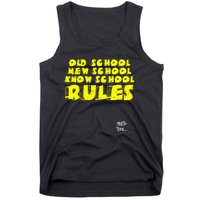 Old School Rap Hip Hop 2000S New School Know School Nas Tank Top