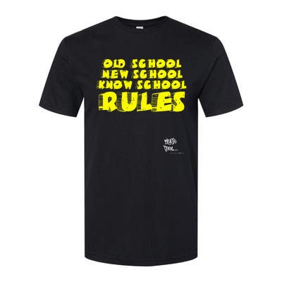 Old School Rap Hip Hop 2000S New School Know School Nas Softstyle CVC T-Shirt