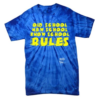 Old School Rap Hip Hop 2000s New School Know School Nas Tie-Dye T-Shirt