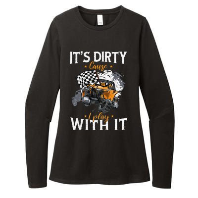 Offroad Sxs Racing Quad ItS Dirty Cause I Play With It Womens CVC Long Sleeve Shirt