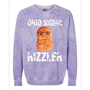 Ohio Sigma Rizzler Meme Rizz Internet Colorblast Crewneck Sweatshirt